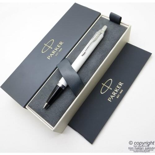 Parker IM White Ballpoint Pen | İsme Special Pen