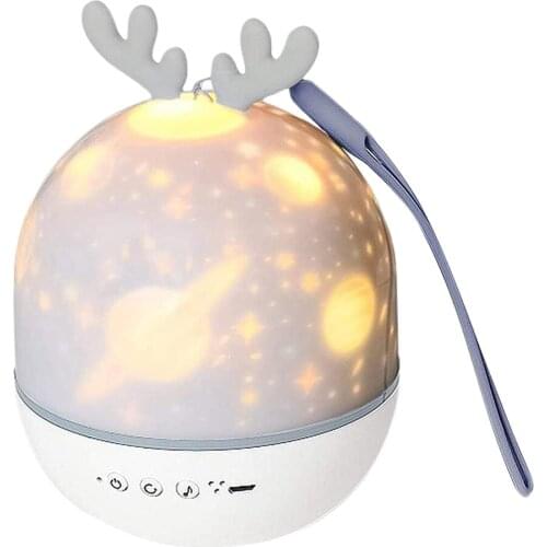 Projection Light Bluetooth Elf Projector Lamp Night Light Hanging New Strange Sleep Aid Projection Night Lamp Light