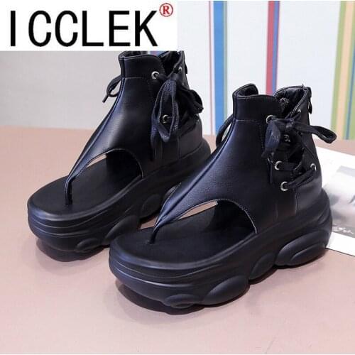 RZSMTYA Women's Hidden Platform Shoes