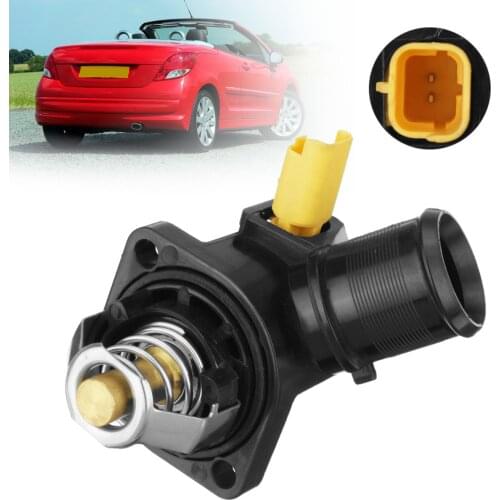 1336Z2 Car Engine Coolant Thermostat Housing For Peugeot Bipper 206 207 1007 for Citroen C2 C3 for Fiat Fiorin Thermostats
