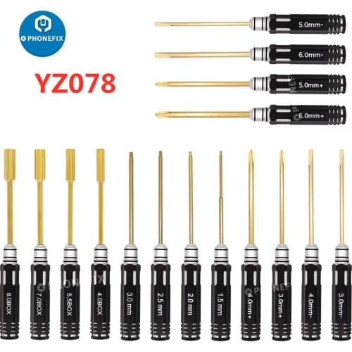 Titanium Hexagon Screwdriver Wrench Tool Disassemble Hex Screw for Multi-Axis FPV Racing Drone RC Quadcopter Car Modeling Robot