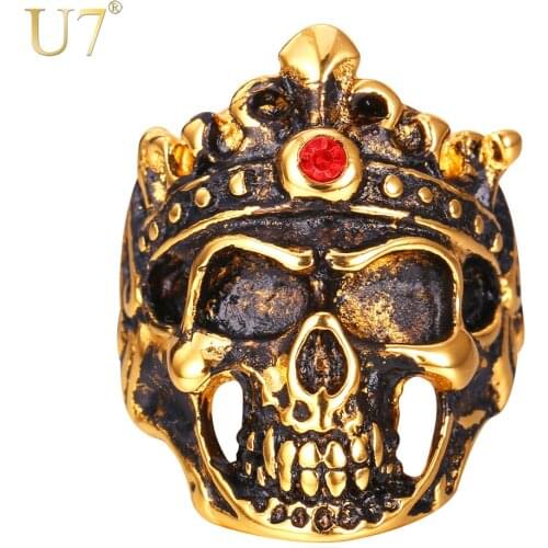 Панк-кольца U7 China At AliExpress