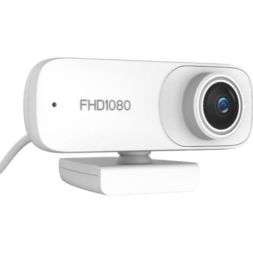 Webcam with Microphone, 1080P HD Streaming USB Computer Webcam [Plug and Play] [30Fps] Laptop/PC Webcam for Conference