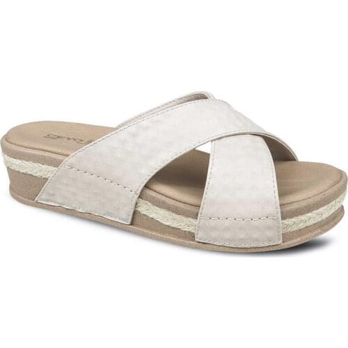 CEYO 9958-1 Women SlippersCasual Beige Burgundy Red Black Foot Wear Home Wear Flip Flops Heeled Summer