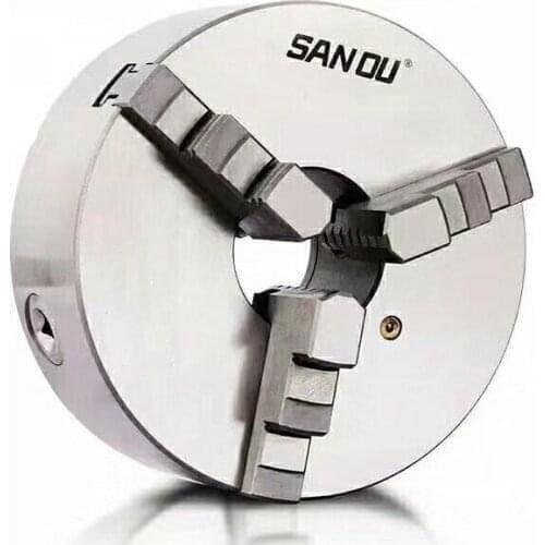 1Set K11-80 3 Jaws Manual Lathe Chuck With Turning Machine Tools Accessories K11 80 3-Jaw Lathe Chuck Self-Centering Metal