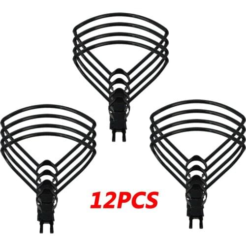 12PCS S20 Propeller Protection Guard Main Frame Spare Part for SMRC S20 RC Quadcopter Toy Heli Blade Protective Frame Accessory