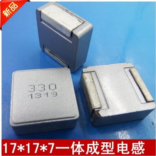 2pcs/SMD Integral forming inductors 1770 33UH 9A Saturated 12A 17*17*7MM Printing:330