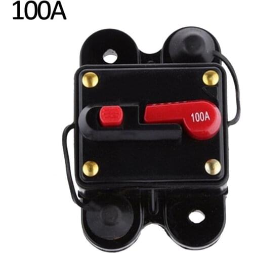 80-300A AMP 12V-24V Car Marine Stereo Audio Inline Replace Fuse Circuit Breaker