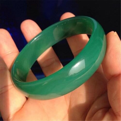 Free Shipping Just One New Arrival Inner Diameter 56mm Green Round Fashion Jewelry Charm Bangles For Women 2017 Gift