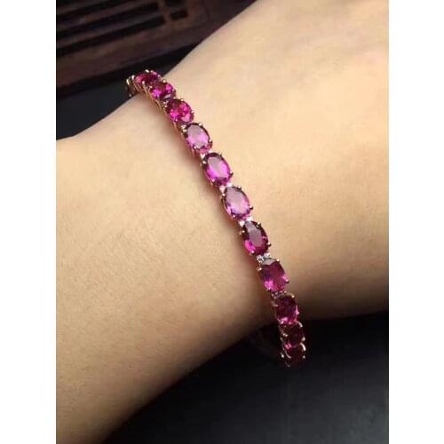 New Arrival Natural and Real Topaz Bangle Natural And Real Topaz bangle 925 sterling silver Fine jewelry Topaz Bangle