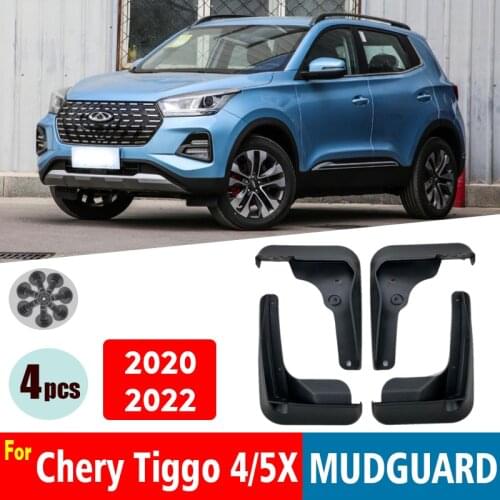 Mudflaps FOR Chery Tiggo 4 5X Mudguards Fender Mud Flap Guard Splash Mudguard Car Accessories Auto Styline Front Rear 4pcs