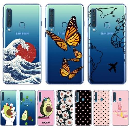 For Samsung Galaxy A9 2018 Case Soft Transparent Silicone TPU Phone Case For Samsung A9 2018 A920F A920 SM-A920F Cover Capa 6.3"