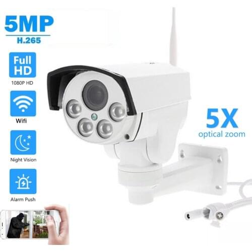 OwlCat HD 1080P PTZ Wireless IP Camera Wifi 5X 10X Optical Zoom 2MP 5MP IR Night MIC Audio/ Sound Recording Security CCTV Camera