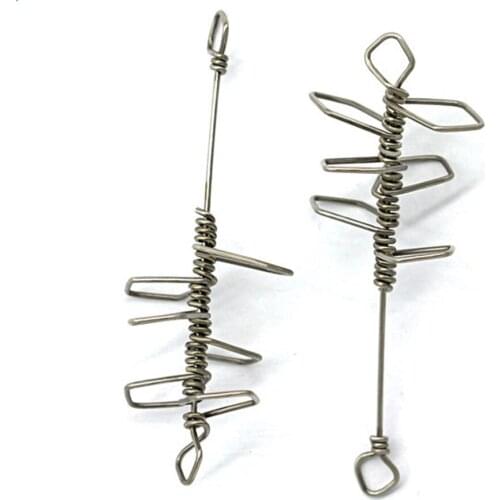 INFOF F9004 10 pcs/lot silver carp bait bighead carp bait fishing hook connector fishing accessories artificial Bait