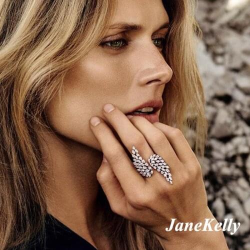 Женские золотые кольца JaneKelly China At AliExpress