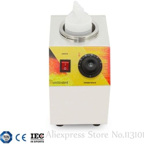 Commercial Hot Chocolate Sauce Bottle Warmer Electric Jam Heating Machine Stainless Steel 220V/110V Single Bottle Heater