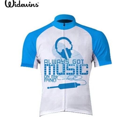 New always got music SportsWear Mens Cycling Jersey Cycling Clothing Bike Shirt Size 2XS TO 6XL 5047