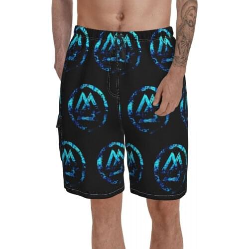 Beach Vikings Valknut Symbol Vikings G Vikings,Bonnet, Floki Breathable Quick Dry Funny Geek Male Shorts