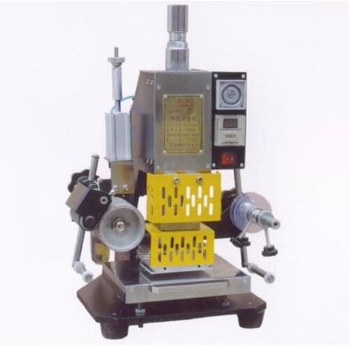Pneumatic Hot Foil Stamping Foil Stamper Printer Leather Denting Machine 110*80mm 110V/220V 90-3