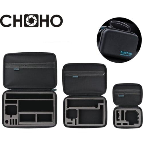 Portable Carry Storage Bag Protective Case Box S M L Handbag For GoPro Hero 8 7 6 9 Xiaomi YI Sjcam DJI OSMO Camera Accessories