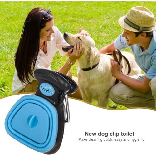 Dog Pet Foldable Poop Scooper Animal Waste Picker Cleaning Tools Pet Products Supply Accessory Dog Cat Small Tools Poop Bag