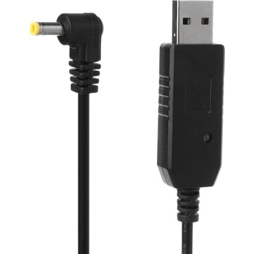 USB Charger Cable with Indicator Light for High Capacity UV-5R Extend Battery BF-UVB3 Plus Batetery Ham Walkie R9UA