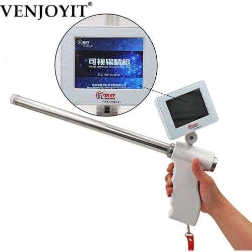 Cow Visual Endoscope Sperm Gun Artificial Insemination Horse Without technology insemination device vas deferens no cow manure