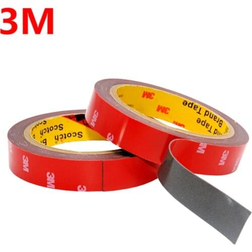 1 Roll 3M Double faced Acrylic Foam Adhesive Double Sided Tape Tape Auto Special Sponge Puffs Glue Car Decals Decoration