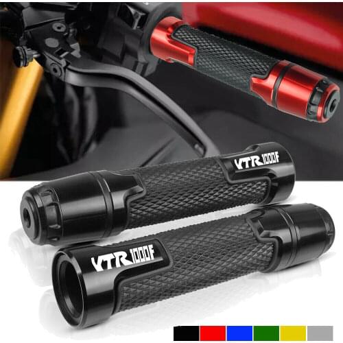 7/8" 22MM Aluminum Motocycle Handlebar Hand Grips hand grip For Honda VTR1000F