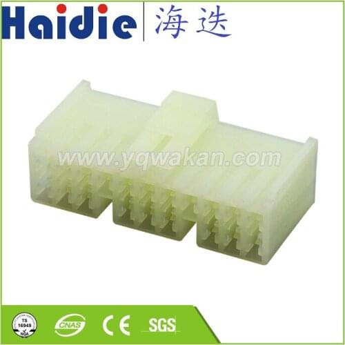 Free shipping 2sets auto 20pin cable housing plug wiring harness unsealed connector 6090-1081