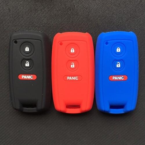 Siicone rubber car key cover case For Suzuki SX4 XL7 Grand Vitara 2006-2012 For Swift 2011 2012 2013