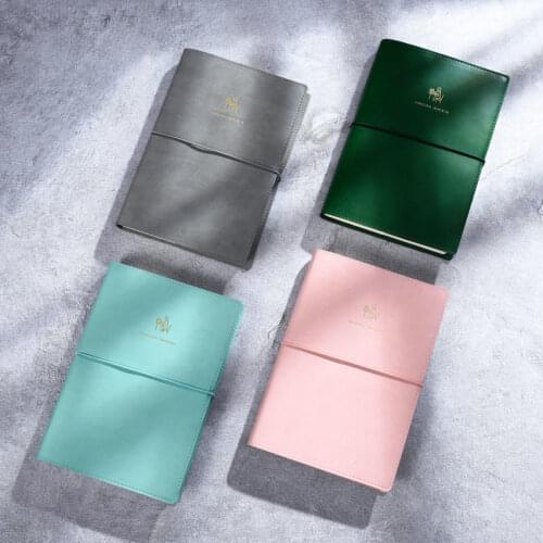 PU Cover Creative Trend A5 Notebook Beautiful Diary Hardcover Hand Book School Supplies School Supplies Notebook