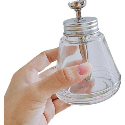 150mL Empty Thin Liquids Dispenser Pump Bottle for Foundation Cleansing, Nail Polish & Makeup Remover - Durable & Portable