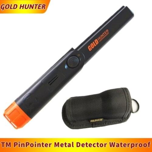 Gold Hunter TM Waterproof Pin Pointer Metal Detector Portable Underground Gold Detector PinPointer with Holster