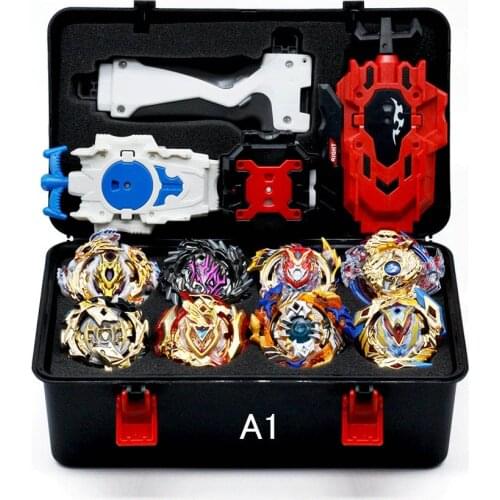Hot Sale Beyblade Burst Box sports Starter Zeno Excalibur B-122 B121 B120 B117 With Launcher And Retail Box Gifts For Kids