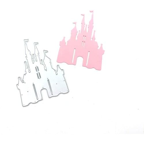 Julyarts Castle Metal Die Cut Craft Cutting Dies Card Making Mold for DIY Scrapbooking/photo album Decorative Embossing