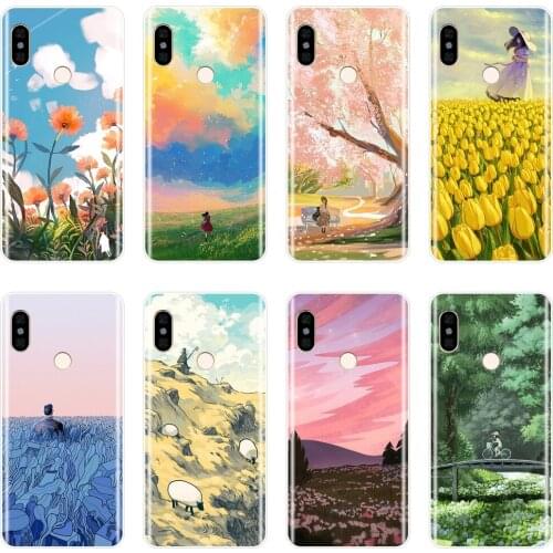Cartoon Phone Case For Pocophone F1 Xiaomi Redmi S2 6A 5 Plus 4A Soft Silicone Back Cover For Redmi Note 4 4X 5 5A 6 Pro Prime