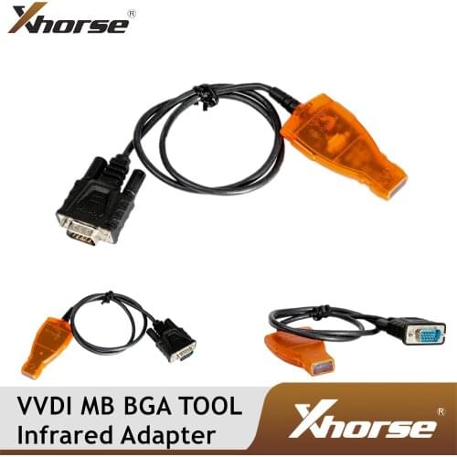 Original Xhorse VVDI MB BGA TOOL Infrared Smart Key Adapter for Mercedes Benz MB BGA Car Remote Key Infrared Connector Cable