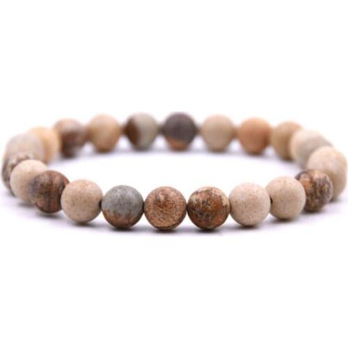Semi-precious stone Bracelets Unique 8mm Tiger Eye Elegant Gifts Buddha Bracelets Trendy Natural Stone Jewelry for Women Men