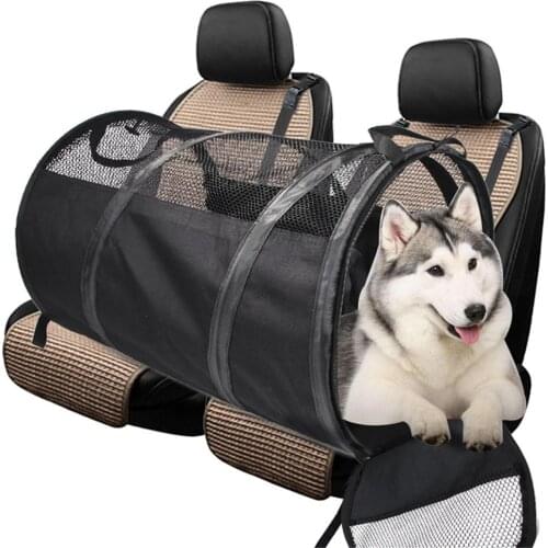 Travel Dog Carriers Car Seat Transport Box Cage Cats Dogs Carrying Transportion Bag Doggy Playpen Foldable Pet Tent Hammock