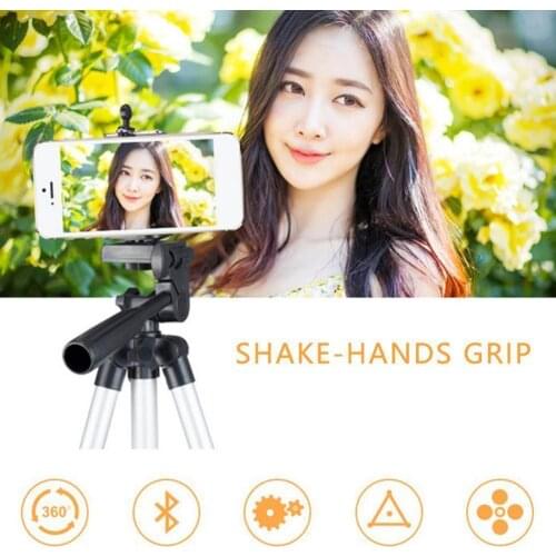 Universal Tablet Stand Tripod With 1/4" Screw Tablet Pro 3 Clamp Air Bracket Tripod Tablet Mount Camera Mini For iPad 4 Hol Q5C2