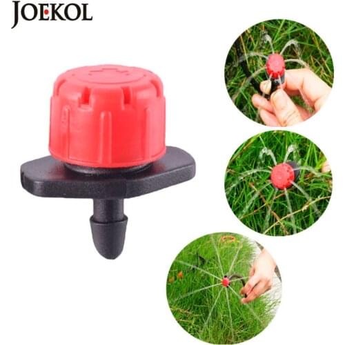 30PCS Djustable Gardening Irrigation Misting Dripper Sprinkler Head Micro Flow Drip Head Garden Watering Tool Flower Bonsai Lawn