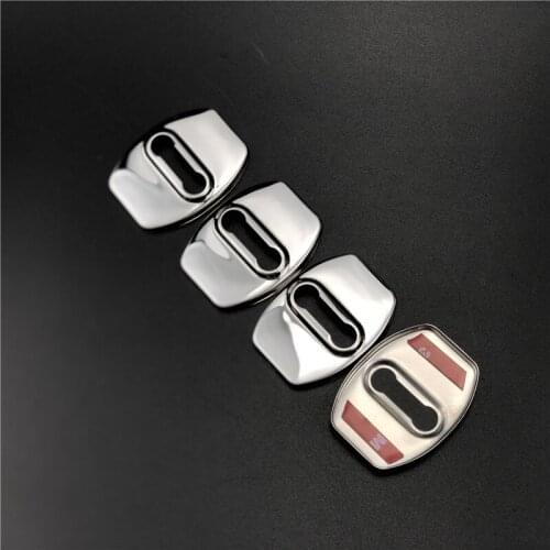 4Pcs/lot Car Door Lock Covers For Buick Envision Enclave Regal Lacrosse Verano VELITE 5 GL6/for Opel Insignia Astra Amprea