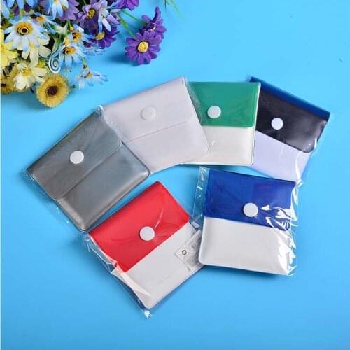 8*8cm Mini PVC Ashtrays Bag Potable Pocket Ashtray Outdoor Smoking Cigarette Cigar Ash Tray Smoking Tray Cendrier