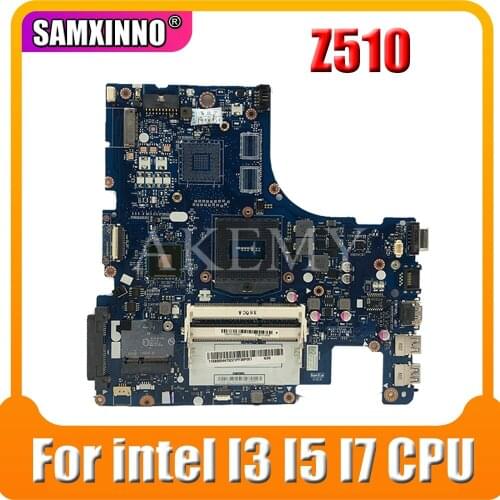 Free Shipping New New AILZA NM-A181 motherboard For Lenovo Z510 laptop motherboard PGA947 ( For intel I3 I5 I7 CPU ) Test OK