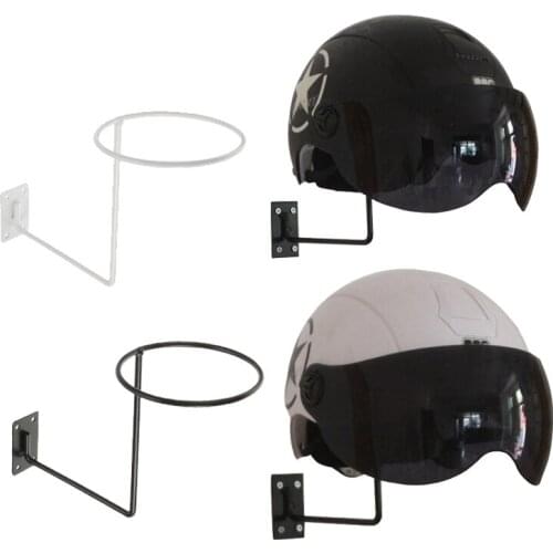 Motorcycle Helmet Holder Steel Wall Hanger Hook Multifunctional Rack Motorcycle Scooter Accessories For Helmets Balls Display