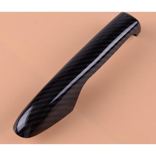 DWCX Styling Carbon Fiber Texture Parking Handbrake Handle Protective Cover Trim Fit For Honda Accord 2008-2010 2011 2012 2013