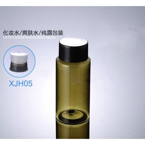 300pcs/lot Top quality 100ML Capacity Liquid Push Down Oil Alcohol Dispenser Clear Bottle Container