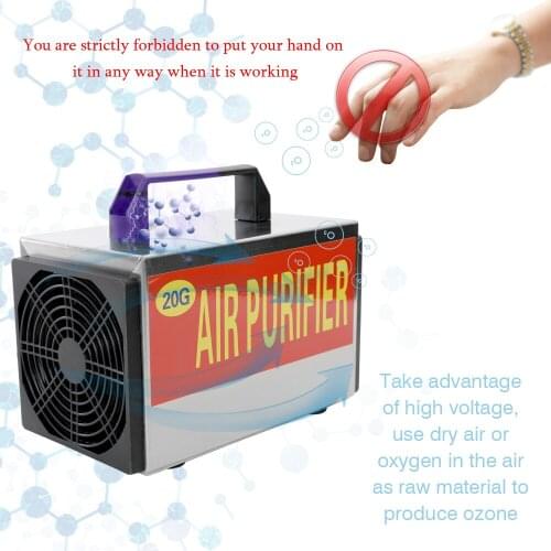 10-28G Generator Ozone Machine Tablets Air Purifier Ozonizer with Timing Switch Purifier Ozonizer Ozonator Machine