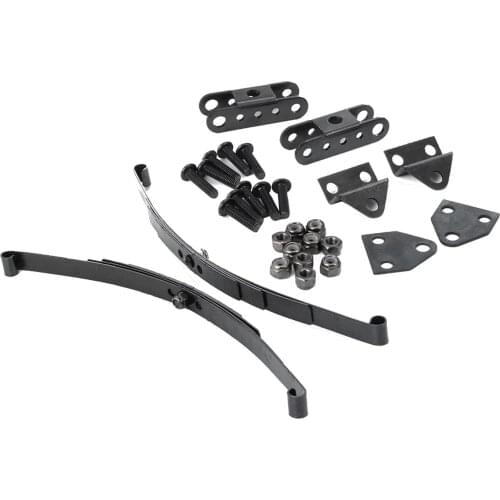 Hard Leaf Spring Steel Bar Kit for 1:10 RC Rock Crawler D90 TF2 Axial SCX10 F350 Metal Parts